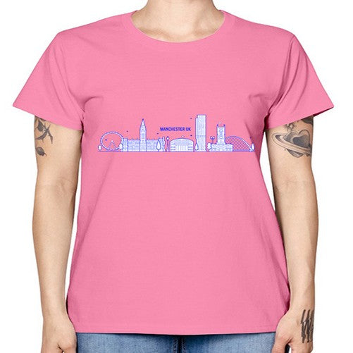 Manchester 1230# - cities -  Missy T-Shirt