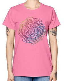 Mandala Dream Rainbow Glitter 760# - mandala -  Missy T-Shirt