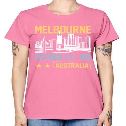Melbourne 1271# - cities -  Missy T-Shirt