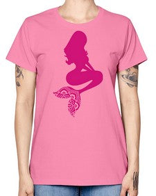 MermaidMandalaUpdated 933# - mandala -  Missy T-Shirt