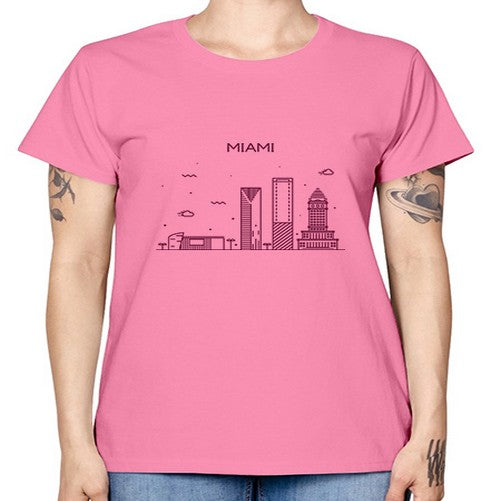 Miami 1282# - cities -  Missy T-Shirt