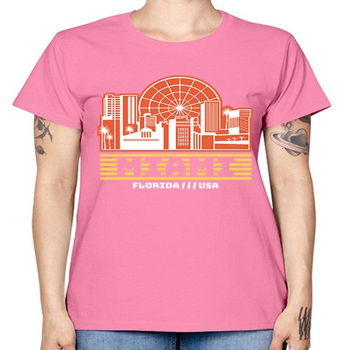 Miami 1284# - cities -  Missy T-Shirt