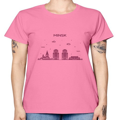 Minsk 1315# - cities -  Missy T-Shirt