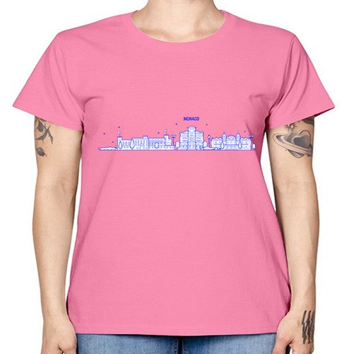 Monaco 1335# - cities -  Missy T-Shirt