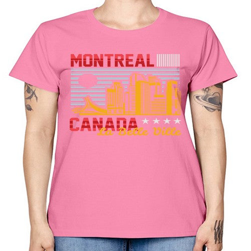 Montreal 1348# - cities -  Missy T-Shirt