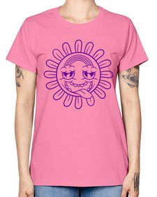 Moody sunflower 184# - cartoon general -  Missy T-Shirt