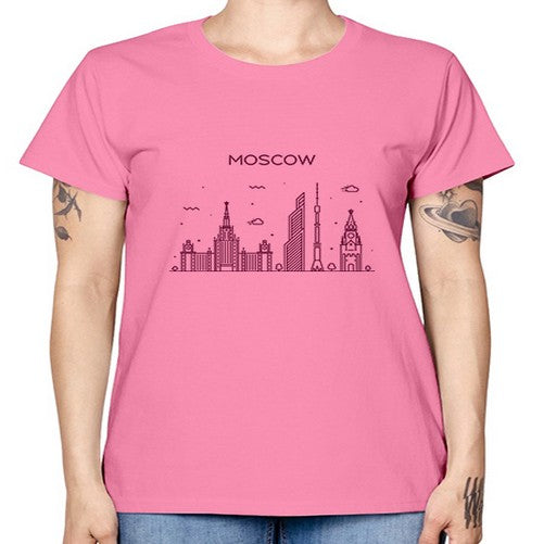Moscow 1354# - cities -  Missy T-Shirt