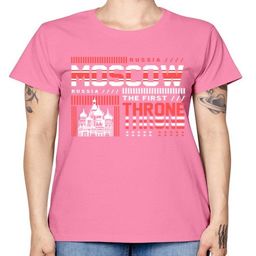 Moscow 1356# - cities -  Missy T-Shirt