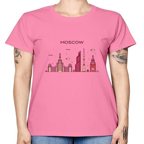 Moscow 1357# - cities -  Missy T-Shirt