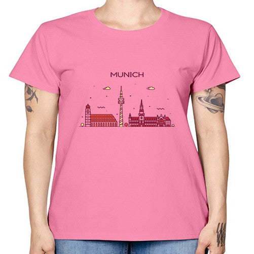 Munich 1390# - cities -  Missy T-Shirt