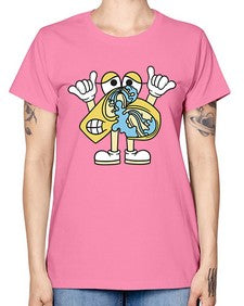 Nervous kebab 196# - cartoon food -  Missy T-Shirt