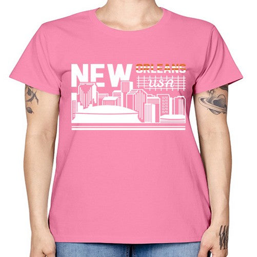 New Orleans 1465# - cities -  Missy T-Shirt