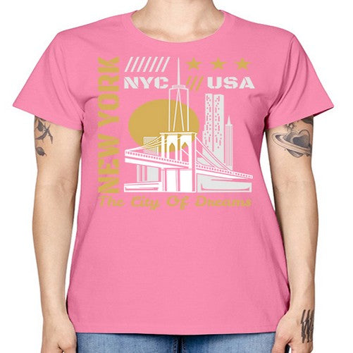 New York 1475# - cities -  Missy T-Shirt
