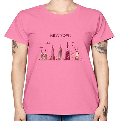 NewYork 1483# - cities -  Missy T-Shirt