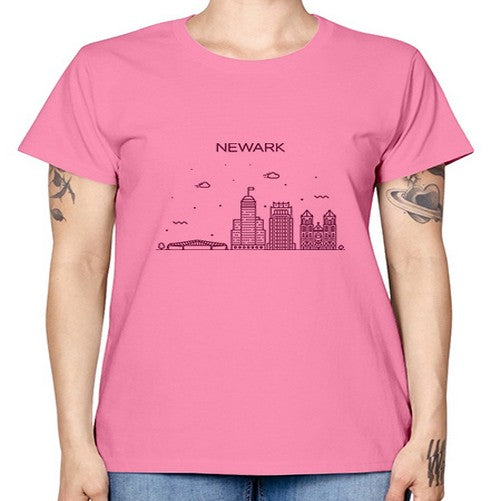 NewarkNJ 1484# - cities -  Missy T-Shirt