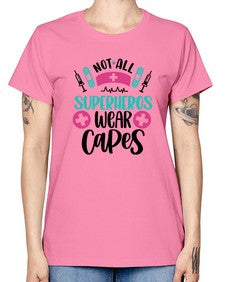 Not All Superheros Style Style 1138# - nurse -  Missy T-Shirt