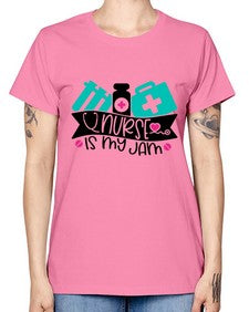 Nurse Is My Jam Style Style 1163# - nurse -  Missy T-Shirt