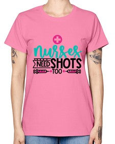 Nurses Need Shoot Too Style Style 1249# - nurse -  Missy T-Shirt