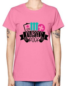 Nurses Rock Style Style 1253# - nurse -  Missy T-Shirt