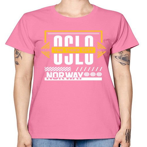 Oslo 1553# - cities -  Missy T-Shirt