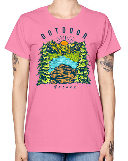 Outdoor Nature 17# - nature -  Missy T-Shirt