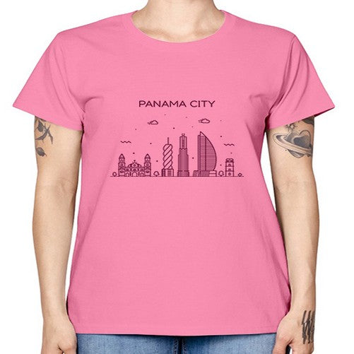 PanamaCity 1571# - cities -  Missy T-Shirt