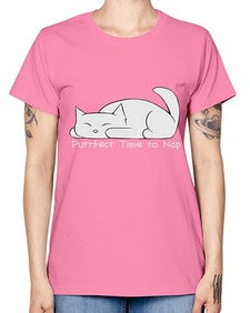 Perfect Time to Nap - cats -  Missy T-Shirt