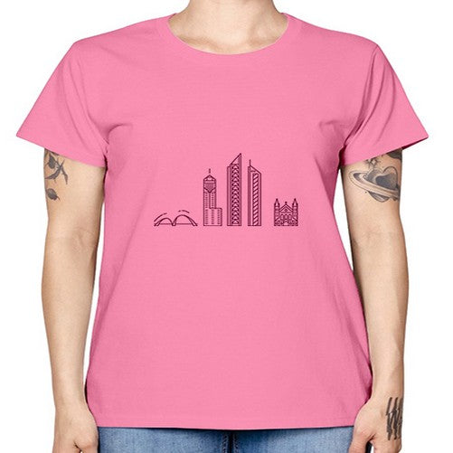Perth 1596# - cities -  Missy T-Shirt