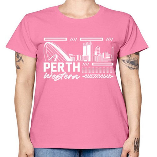 Perth 1597# - cities -  Missy T-Shirt
