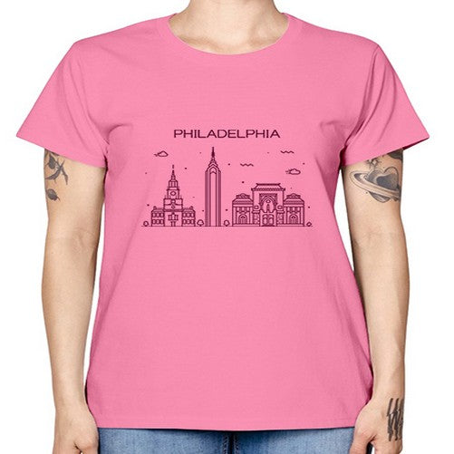 Philadelphia 1602# - cities -  Missy T-Shirt