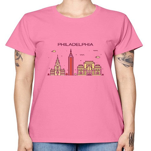 Philadelphia 1605# - cities -  Missy T-Shirt