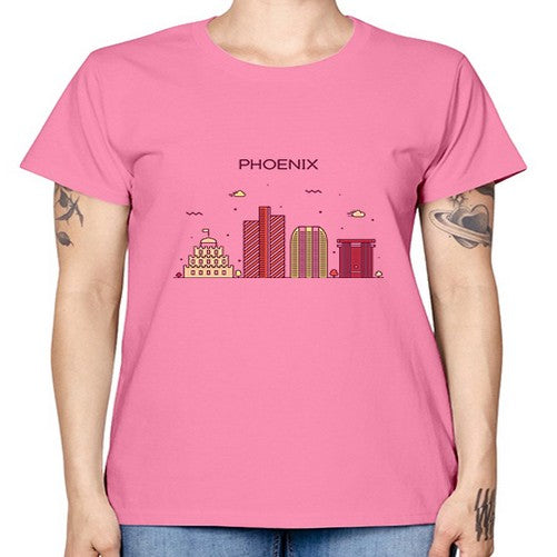 Phoenix 1614# - cities -  Missy T-Shirt