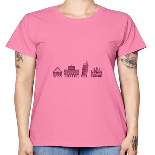 Pisa 1621# - cities -  Missy T-Shirt