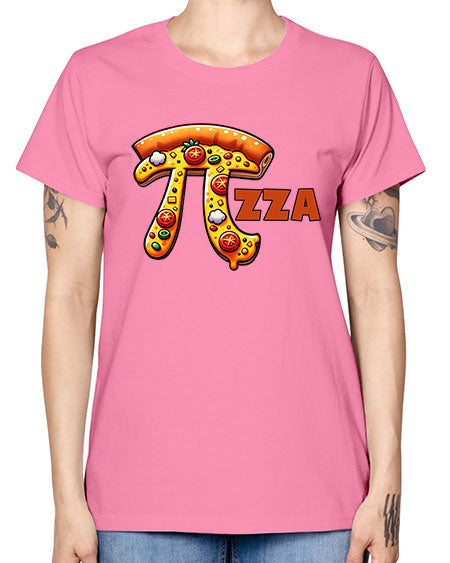 Pizza Pi Day Funny 40# - pi -  Missy T-Shirt