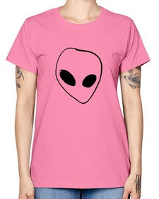 Pocket Alien 22# - ufo -  Missy T-Shirt