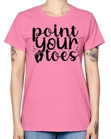Point your toes 172# - ballet -  Missy T-Shirt