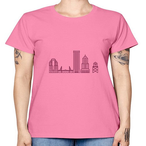 PortlandOregon 1681# - cities -  Missy T-Shirt