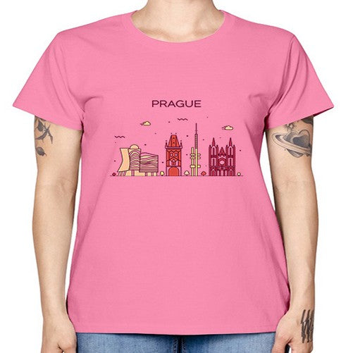 Prague 1689# - cities -  Missy T-Shirt