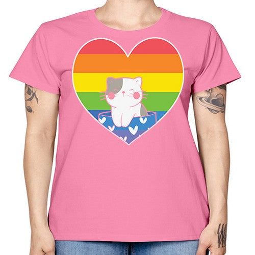 Pride Cat LGBT Kawaii Cats Anime 276# - anime -  Missy T-Shirt