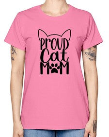 Pround Cat Mom Style 103# - cats -  Missy T-Shirt