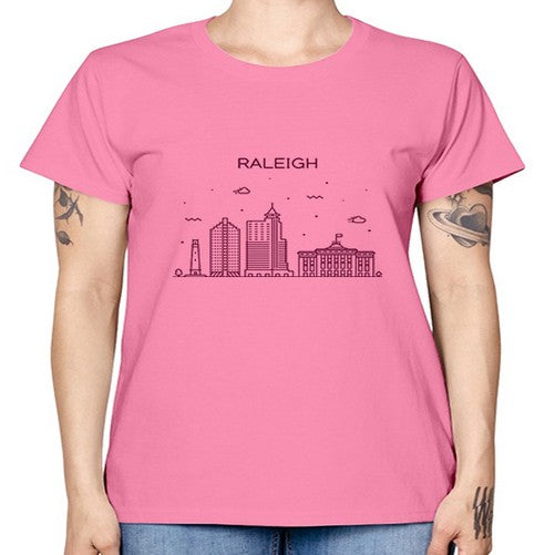 Raleigh 1708# - cities -  Missy T-Shirt