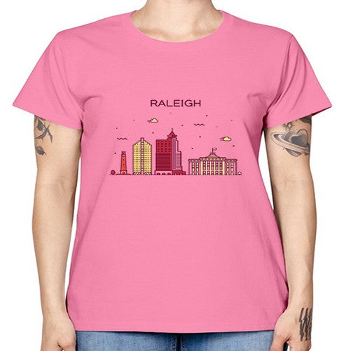 Raleigh 1710# - cities -  Missy T-Shirt