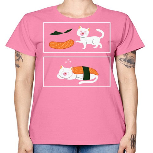 Ramen Cat Kawaii Anime Japanese Anime 279# - anime -  Missy T-Shirt