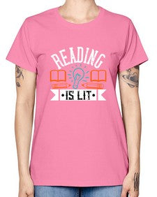 Reading is lit Style 1346# - teacher -  Missy T-Shirt