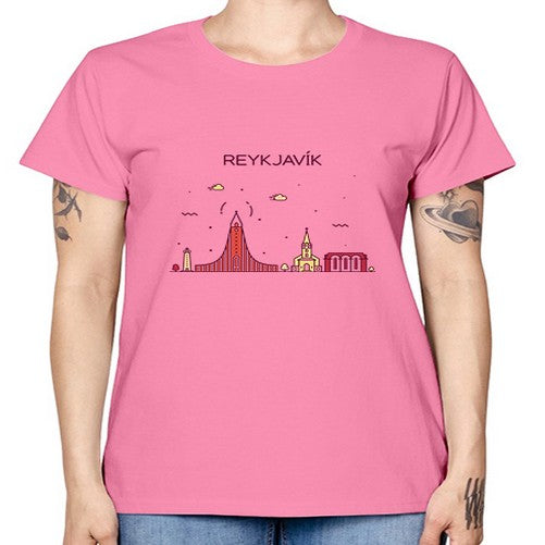 Reykjavik 1719# - cities -  Missy T-Shirt