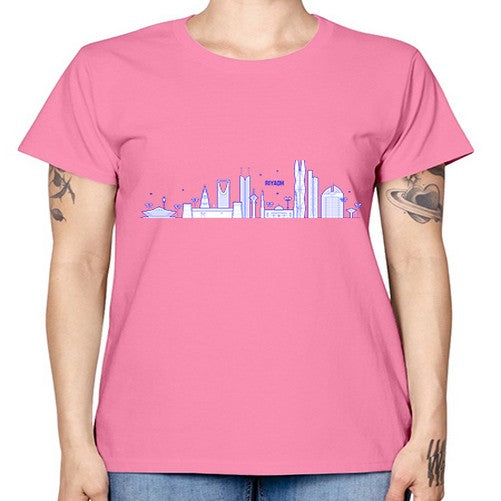 Riyadh 1743# - cities -  Missy T-Shirt