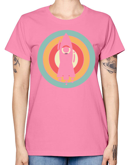Rocket Scientist 150# - general science -  Missy T-Shirt