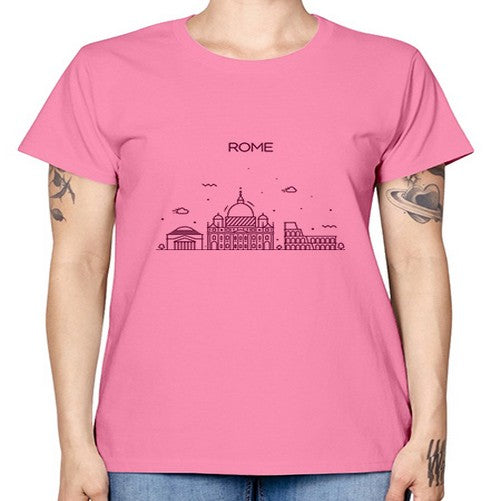 Rome 1748# - cities -  Missy T-Shirt