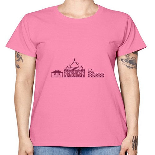 Rome 1749# - cities -  Missy T-Shirt