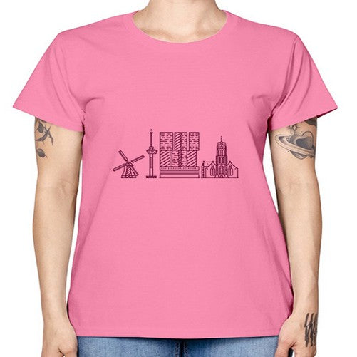 Rotterdam 1753# - cities -  Missy T-Shirt